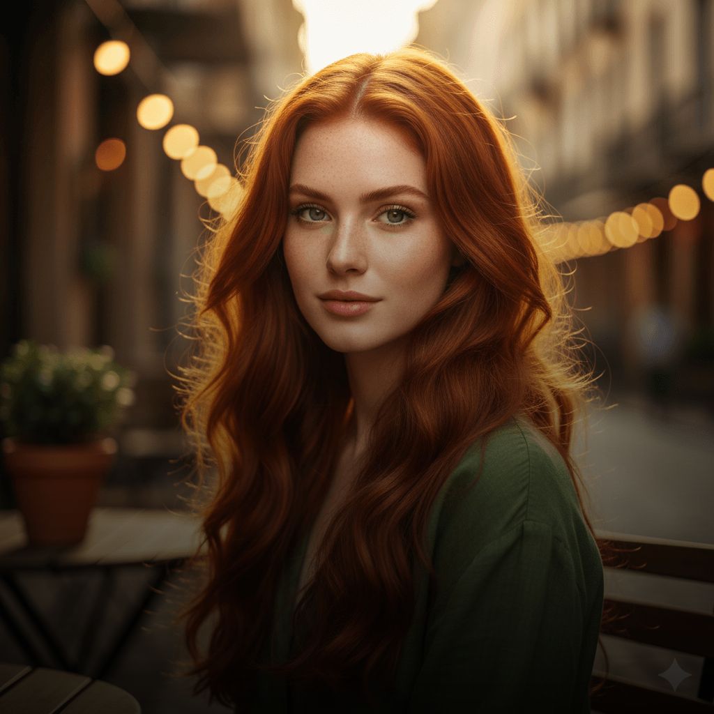 Ruivo sem Descoloração